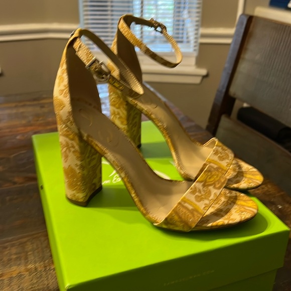 Women Sam Edelman Yaro, Tumeric Heel size 7 1/2 (24.5cm) - Picture 1 of 8